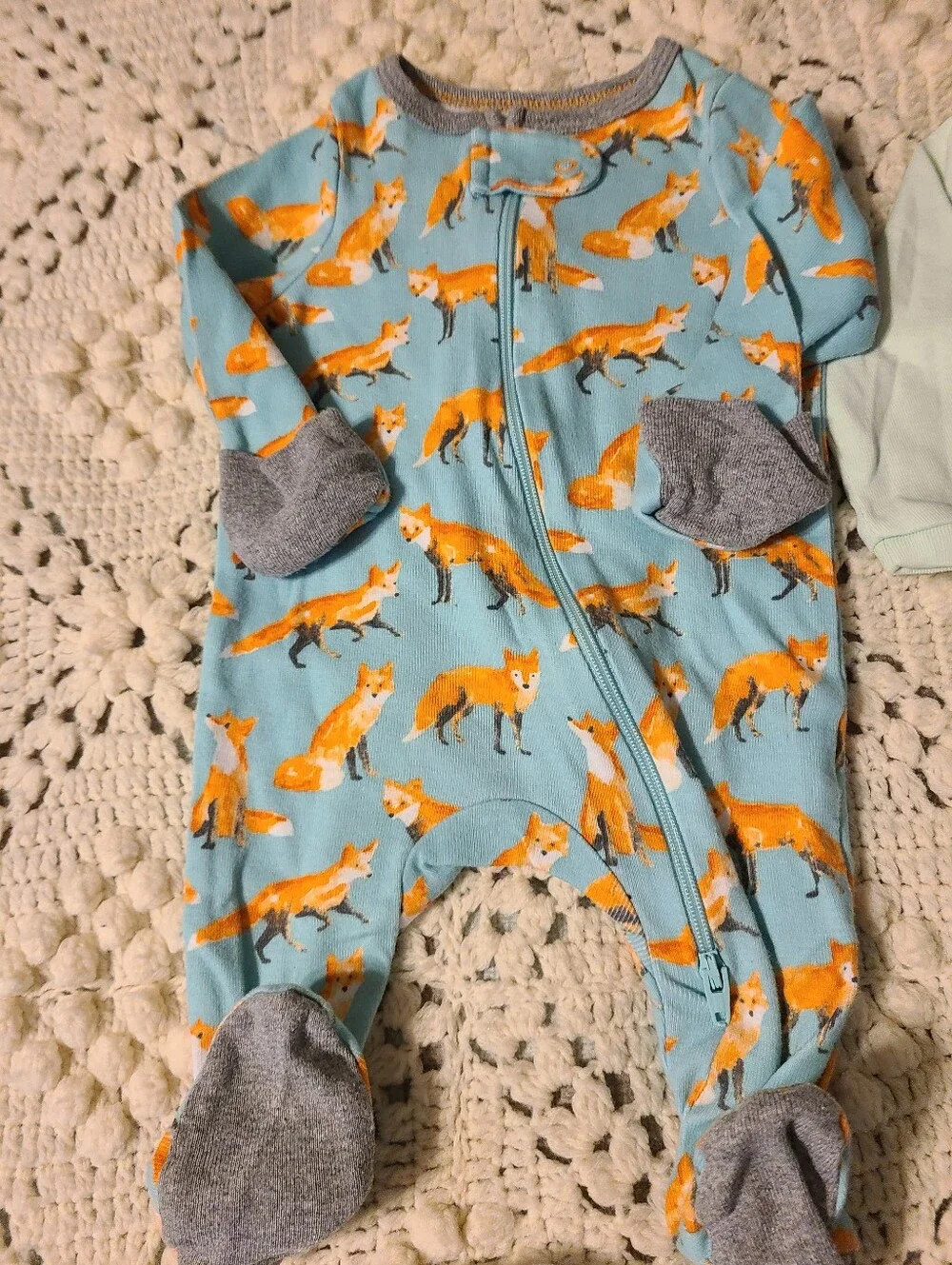 Baby Onesie Bundle - Blue, Mint, Gray & White